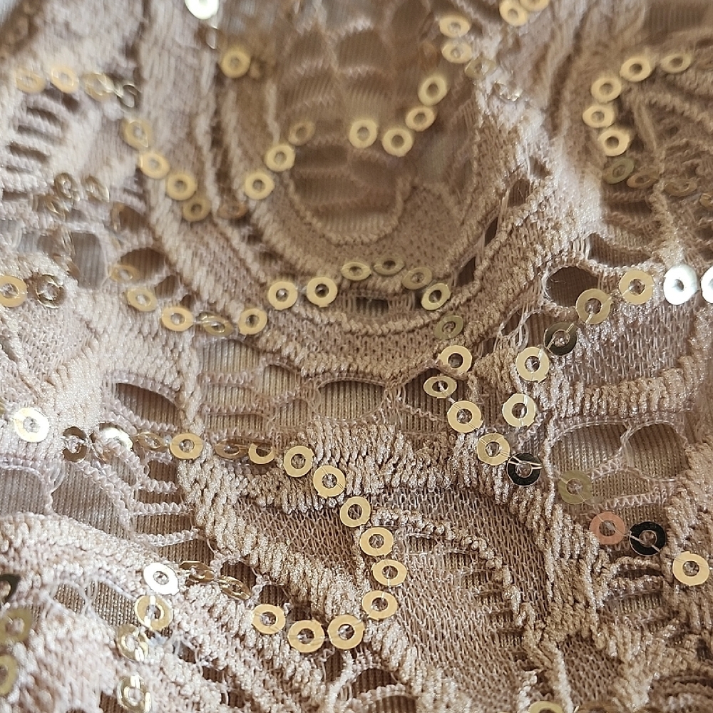 Revolution Beige And Gold Dancewear - Child Large - Picture 5 of 13